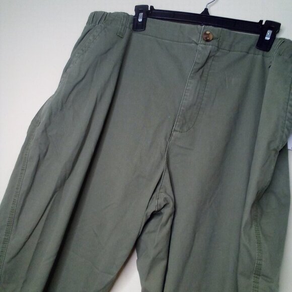Old Navy OG Chino Pants Women XXL High Rise Ankle Elastic Back Green - Picture 8 of 15